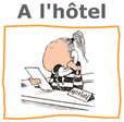 French worksheets - at a hotel - image
